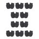 thumbnail image 2 of Manoplas para Bebés Minnieouse Guantes para Recién Nacidos Diseño Considerado Trajes para Bebés Negro Gris Type1 NO1, 2 of 4