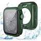 thumbnail image 1 of 2-In-1 IP45 Waterproof Rugged Case Compatible for Apple Watch 45mm Series 8 7 Screen Protector,Front & Back Bumper Built-in Tempered Glass, Protective Face Cover for iWatch 45mm, 1 of 5