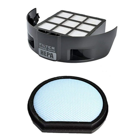 Windtunnel Hepa Final Filter - HEPA Filter + Foam Filter for Hoover T Series Windtunnel Vacuum Cleaners (compares to 303172001, 303173001). Genuine Green Label Product.