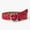 Red, variant on Yoyauz Girls Belt kids PU Leather Belt Cut-out Belt With Metal Buckle Kids Belt Fit Girl Size