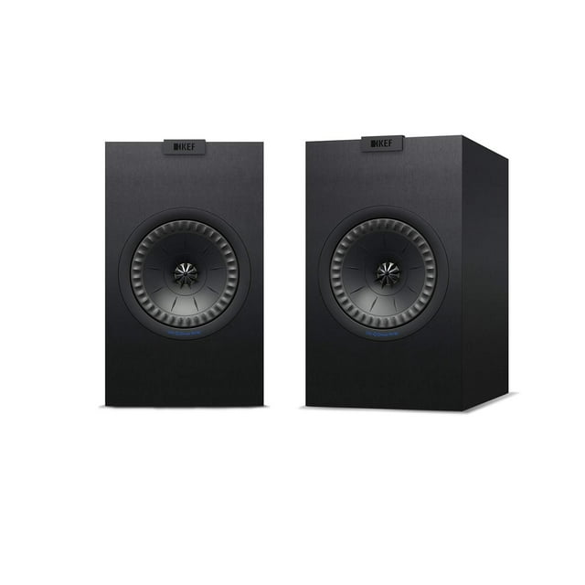 KEF Q350 - Altavoces para estantería (2 unidades), color negro