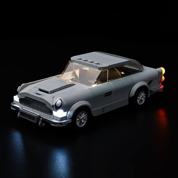 ERDS-LED Lighting Kit (No Model) Designed for Lego 007 Aston Martin DB5 76911 Car Model Building Set - Without Lego Set (Classic Version)