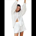 thumbnail image 2 of Conjuntos de 2 Piezas para Mujer, Conjuntos de Camisa Extragrande y Pantalones Cortos de Verano para Mujer, Conjuntos de 2 Piezas para Vacaciones. S, 2 of 9