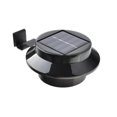 thumbnail image 3 of Luz solar para canalón/ Juego de 3 piezas/ Negro/ Inalámbrico/ Material de fijación incluido Ormromra LN-0627, 3 of 4