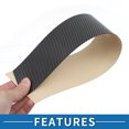 thumbnail image 6 of Unique Bargains Door Pillar Window Trim Anti Scratch Sticker Pillar Posts Door Outer Exterior Cover for Ford Focus 2008-2011 Carbon Fiber Pattern Black, 6 of 8
