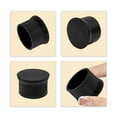 thumbnail image 4 of Flyshop 8PCS Round Chair Leg Floor Protectors 2-Inch, 50mm Chair Leg Caps, Non-Slip Rubber Leg Tips, Black Furniture Table Feet Covers, 4 of 7