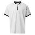 thumbnail image 2 of Aayomet Men'S Polo Shirts Polo Shirts for Men Long/Short Sleeve Moisture Wicking Tennis Shirts Mesh Sports T-Shirts,White XXL, 2 of 5