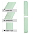 thumbnail image 3 of Estuche para cepillo de dientes Unique Bargains 1uds Verde 20,5x3,1x2,1cm, 3 of 7
