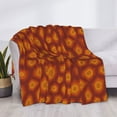 thumbnail image 3 of Rateoe Turtle Shell Pattern Flannel Throw Blanket, Ultra-soft Blanket for Bed, Couch, Car, Hypoallergenic Anti-pilling blanket-80"x60"(Horizontal), 3 of 6