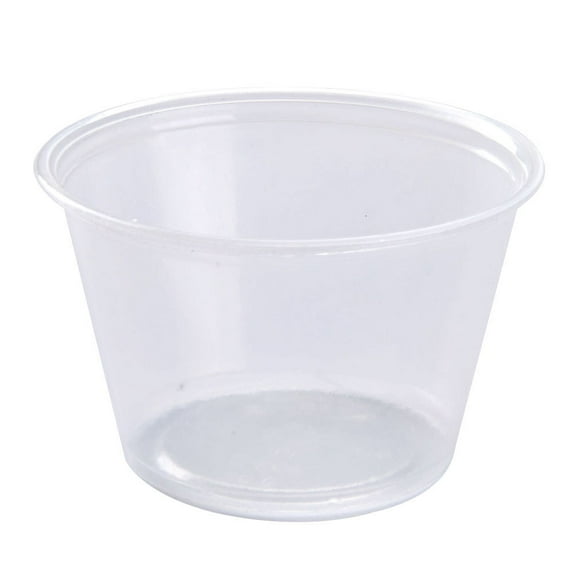 Fabri-Kal PC200 Portion Cups, 2 oz, Clear (Case of 2500)