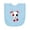 AE-Light Blue, variant on Inktastic Goth Bunny Newborn Bib