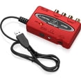 thumbnail image 3 of Interfaz de audio USB Behringer UFO202-BK para grabación de vinilo, 3 of 7