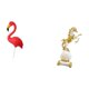 thumbnail image 5 of Escultura De Jardín Con Forma De Caballo Y Flamenco, Adorno Moderno Para Mesa, Ideal Para La Primavera Y Las Fiestas. Perfecta Para Dormitorio, Sala De Estar, Chimenea, Escritorio O Jardín., 5 of 8