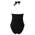 thumbnail image 5 of WAYUTE One Piece Swimsuit Women Swimsuits Bathing Suits Knot Front Push Up Swim Suits Swimwear, 5 of 8