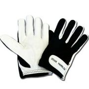 Stick Handler Full Finger Drum Gloves Black (Medium)