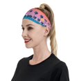 thumbnail image 3 of Daiia Beach with Palm Trees printed Men's Performance Headband,Sports Headbands,Moisture Wicking Workout Headband, 3 of 9