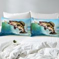 thumbnail image 5 of Yibo Valentines Day Rose Floral Duvet Cover - Premium Polyester Duvet Cover with Zipper Closure, 3 Piece Set, Includes 1 Duvet Cover and 2 Pillow Cases, No Comforter, 5 of 7