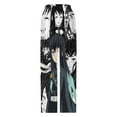 thumbnail image 4 of Demon Slayer Muichiro Tokito Pajama Pants Long Sleep Pants Soft Elastic Waist PJ Bottoms Lounge Pants, 4 of 7