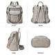 thumbnail image 5 of Mochila Shrie Fashion de piel para mujer, color negro, 5 of 6