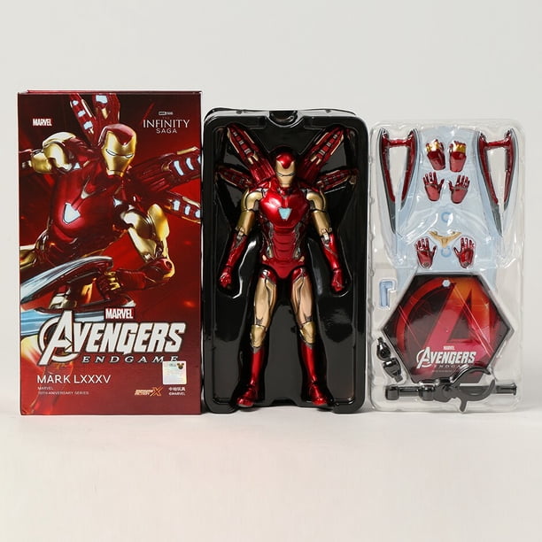ZD Original Iron Man figura de acción modelo móvil juguete Mark Bros1-7 42 43 50 85 7"MK LXXXV zhangyuxiang unisex