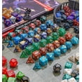 thumbnail image 4 of Juego de dados poliédricos CiaraQ DND 26 x 7 (182 piezas) con bolsa, 4 of 9