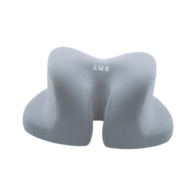 Milaget Berceau pour le Visage Oreiller pour le Visage Coussin pour le Visage Coussin Polyvalent pour la Tête Coussinet de Cou Gris