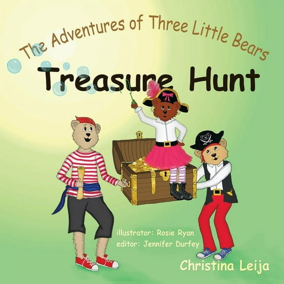 The Adventures of Three Little Bears: Treasure Hunt, (Paperback)