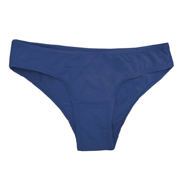 Bikini Secret Treasures para Mujer, Azul Liso Talla EG