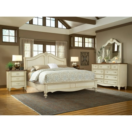 American Woodcrafters Chateau Sleigh Bed