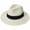 White, variant on Skymirror Ladies Hat Wide Brim Sun Wide Applications Simple Pure Color Straw Hat for Beach
