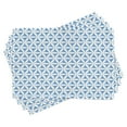thumbnail image 1 of Ambesonne Flower of Life Place Mats Set of 4, Alchemy Cosmos, Standard Size, Pale Blue White, 1 of 6