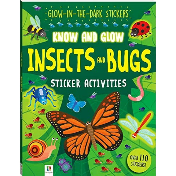 Pre-Owned Know and Glow: Insects and Bugs Sticker Activities: 1 Paperback - USED