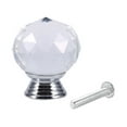thumbnail image 4 of Rewera 10 Uds 30mm transparente único cristal cajón tirador puerta armario perillas gran oferta, 4 of 8