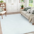 thumbnail image 4 of Goolela White Rug 6x9 Large Fuzzy Rug Fluffy Faux Fur Rug for Living Room Bedroom Nursery Shag Furry Rug Rectangle, 4 of 9