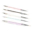 thumbnail image 1 of Dotting Manicure Set, Double Heads Nail Art Pen with Colorful Beads, Easy Grip and Operate, Packed in Transparent Plastic Tube for Easy Carry and Store, 1 of 8