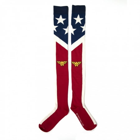 

Wonder Woman 807139 Wonder Woman Suit Up Over the Knee Socks