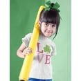 thumbnail image 3 of Tstars Girls Irish Clover Love St Patricks Day Gift Cute Kids St Patricks Day Shamrock Shirts Gift for Girls Irish Shirt Pride Proud Irish Toddler Kids Girls Fitted T Shirt, 3 of 6