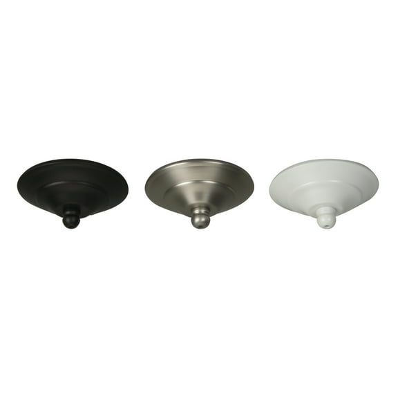 Craftmade Rp-3801 Replacement Metal Cap For Craftmade Ceiling Fan Bowl Light Kits - White