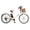 Blue+White, variant on 750W Electric Bike for Adults,22" Tire,48V10A Lithium Battery,City E-Bike,UL2849
