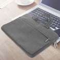 thumbnail image 4 of SOPOTUTU Sac Messager en Toile pour la Rentrée Scolaire Housse d'Ordinateur Portable PU Gris Foncé Résistant à l'Usure 1ensemble, 4 of 6