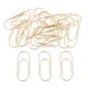 thumbnail image 1 of 20x Clips de Papel Gigantes Grandes Jumbo Pinza de Papel Suministros de Oficina Clips 50x20mm - oro Sunnimix Jumbo grande, 1 of 8