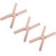 thumbnail image 1 of Paquete de 3 salvamanteles de silicona plegables y gruesos antideslizantes, almohadilla caliente con diseño de cruz plegable que ahorra mucho espacio, 1 of 5