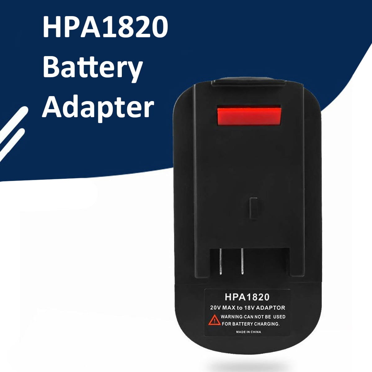BPS20PO 20V-18V Battery Convert Adapter For Black Decker/Stanley/Porter Cable YI 