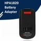 HPA1820 Adaptateur 20V MAX à 18V Adaptateur de Batterie Compatible avec Noir Decker & Stanley & Câble de Portage Convertir Noir de Pontage 20V Ou Stanley 20V Ou Câble de Portage 20V Batterie Lithium-ion à Noir de – image 5 sur 7