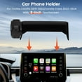 peleus Car Phone Holder for Toyota Corolla 20192024/corolla Cross 2022