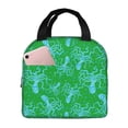 thumbnail image 1 of Fotbe Octopus1 Bolsa Térmica con Estampado y Forro de Aluminio Grueso Bolsa de Almuerzo con Bolsillo Frontal para Hombres y Mujeres, Ideal para Trabajo, Escuela, 1 of 8