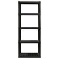 thumbnail image 6 of Hyper Tough Plastic Storage Shelves Garage Shelving Unit 5-Tier 75"H x 14"D x 30"W Black 450 lbs Total Capacity, 6 of 9