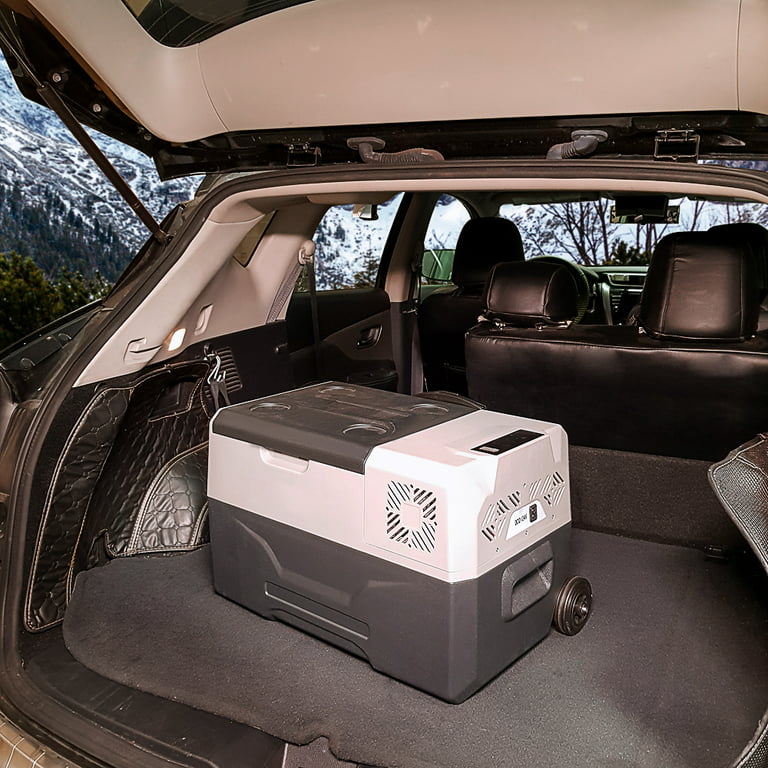 Car Refrigerator Portable Electric Car Cooler With - Temu