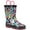 Multicolor, variant on Western Chief Infant Girls' Western Chief Groovy Leopard Rain Boot