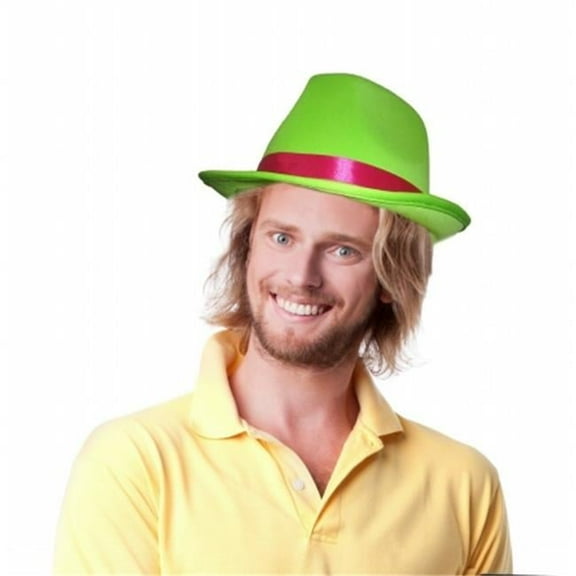 Green Fedora Hat